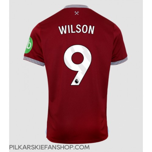 Koszulka piłkarska West Ham United Callum Wilson #9 Strój Domowy 2025-26 tanio Krótki Rękaw Koszulka piłkarska West Ham United Callum Wilson #9 Strój Domowy 2025-26 tanio Krótki Rękaw